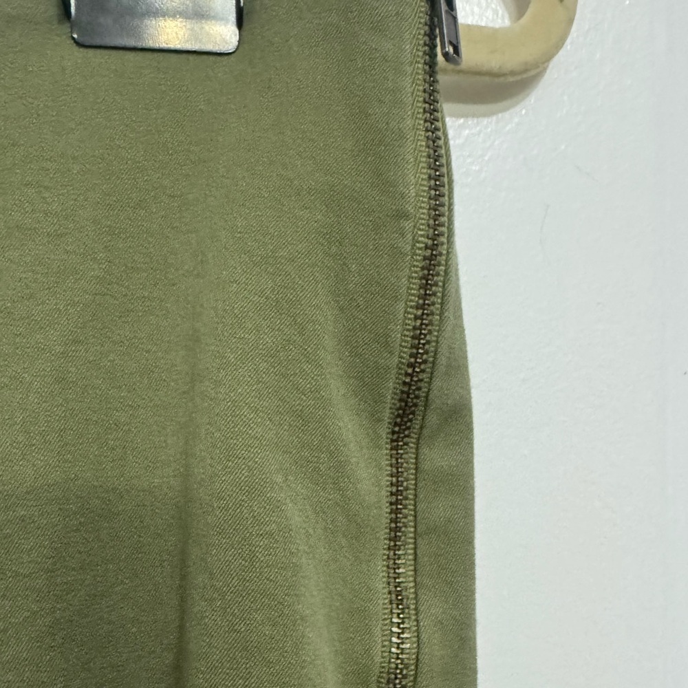 A New Day Women's Olive Green Stretch Ankle Pants Casual Size 4 - Picture 4 of 6